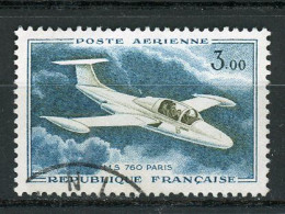 FRANCE -  POSTE AERIENNE - N° Yvert N° 39b OBL Bleu  Unicolore - 1927-1959 Matasellados