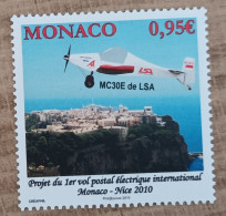Monaco - YT N°2750 - Projet Du Premier Vol Postal électrique International Monaco Nice - 2010 - Neuf - Nuevos