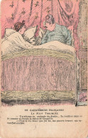 COUPLES - Gauloiseries Françaises - La Nuit Troublée - Dessin - Carte Postale Ancienne - Koppels