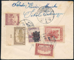 1920 Ajánlott Levél 5 Db Bélyeggel / Registered Cover With 5 Stamps "TÖKÖL" - "SZÉKESFEHÉRVÁR" - Andere & Zonder Classificatie