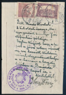 1920 Befizetési Lap Szelvény 60f Bérmentesítéssel - Other & Unclassified