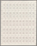 ** 1939 Templom (I.) 32f és 40f Teljes 100-as ívben, E.M. és A.Ta. Lyukasztással, Ritka / Mi 608-609 Complete Sheets Wit - Autres & Non Classés