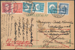 1932 Pápáról Küldött Levelezőlap Szlovákiába, Majd Visszaküldve / Postcard To Slovakia, Returned - Andere & Zonder Classificatie