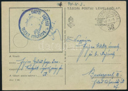 1941 Tábori Posta Levelezőlap / Field Postcard "KÁRPÁT CSOPORT GAZDASÁGI HIVATAL" - Otros & Sin Clasificación