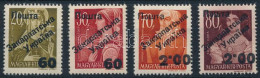 ** Ungvár II. 1945 4 Klf Nagyasszonyok Bélyeg. Signed: Bodor (60.000) - Altri & Non Classificati