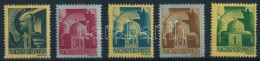 **, * 1945 5 Db Inflációs Bélyeg Felülnyomás Nélkül / Missing Overprint - Andere & Zonder Classificatie