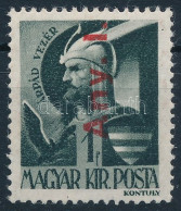 ** 1946 Betűs Any.I./1f Fordított Felülnyomással / Mi 852 With Inverted Overprint - Other & Unclassified