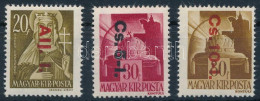 **, * 1946 Betűs Alj.I., *Cs.5-I., Cs.10-I. / Mi 857 I, *860, 861 - Andere & Zonder Classificatie