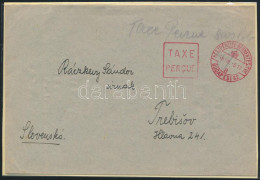 1946 (23. Díjszabás) Levél Készpénzes Bérmentesítéssel Szlovákiába / Cover With Cash Franking To Slovakia - Other & Unclassified