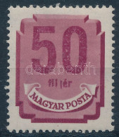 ** 1946 Forint-filléres Portó I. 50f, Lemezhiba A "fillér" Szóban / Mi P 184 X With Plate Variety - Otros & Sin Clasificación