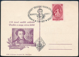 1949 Puskin FDC / Mi 1039 On FDC - Altri & Non Classificati