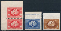 ** 1949 UPU D Sor, A 60f C-D Párban / Mi 1056-1058 D Set - Otros & Sin Clasificación