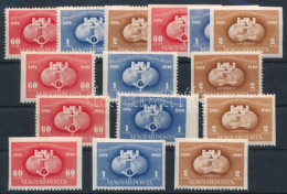 ** 1949 UPU 4 Klf Sor / 4 X Mi 1056-1058 - Other & Unclassified