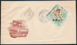 1953 Labdarúgó 6:3 FDC-n / Mi 1340 On FDC - Autres & Non Classés