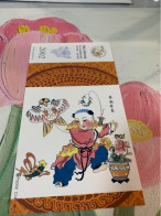 China Stamp Card Kite Greeting 2002 - Covers & Documents