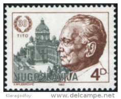 Yugoslavia 1983 Josip Broz Tito MiNr 1988 MNH - Ungebraucht