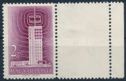 ** 1958 Televízió Jobb Oldalon üres Mezővel / Mi 1511 Blank Field On The Right Side - Otros & Sin Clasificación