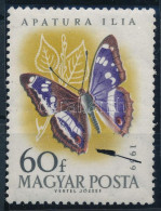 ** 1959 Lepke 60f Lemezhibával / Mi 1636 With Plate Variety - Other & Unclassified