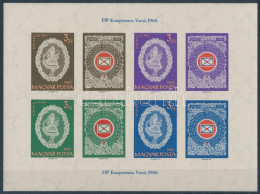 ** 1960 FIP III. Vágott Blokk / Mi 31 Imperforate Block - Andere & Zonder Classificatie