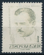 O 1961 Arcképek Zalka Máté ívszínátnyomattal / Mi 1798 With Sheet Offset - Altri & Non Classificati