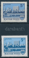 ** 1975 Szolnok 2 Db Bélyeg, 1-2-es Nyomás / 2 X Mi 3025 Plate I-II - Andere & Zonder Classificatie