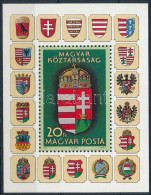 ** 1990 A Magyar Köztársaság Címere I. Ajándék Blokk (30.000) / Mi Block 211, Present Of The Post - Altri & Non Classificati