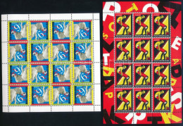 Delcampe - ** 2002-2003 Europa CEPT Cirkusz és Plakátművészet Teljes ívek (13.000) / Mi 4727 + 4800 Complete Sheets - Other & Unclassified