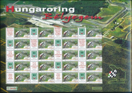 ** 2005 Hungaroring Bélyegem Promóciós Sorszámozott Teljes ív / Mi 5042 Complete Sheet - Otros & Sin Clasificación