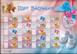 ** 2006 Első Bélyegem Promóciós Teljes ív (11.500) / Mi 5087-5090 Complete Sheet - Otros & Sin Clasificación