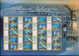 ** 2007 Budapest Bélyegem Promóciós Teljes ív (Névérték: 4.600Ft) / Mi 5238-5242 Complete Sheet - Altri & Non Classificati