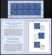 O 2009 A Magyar-osztrák Határnyitás 20. évfordulója Kisív + Emléklap / Mi 5383 Mini Sheet And Souvenir Card - Altri & Non Classificati