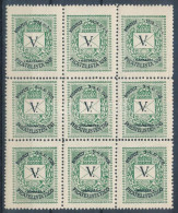 ** 1928/6aa V. Magyar Filatelista Nap Emlék Kisív (9.000) / Souvenir Sheet - Other & Unclassified
