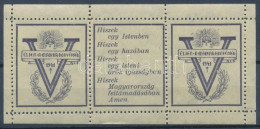 ** 1941/10a Magyar Honvédség Emlékív (6.500) / Souvenir Sheet - Autres & Non Classés