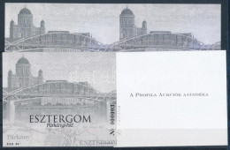 ** 2000/13 Esztergom Párkányi-híd 4 Db-os Emlékív Garnitúra Azonos Sorszámmal (20.000) / Souvenir Sheet Collection Of 4 - Altri & Non Classificati