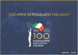 2016 Italia - Repubblica, Folder - Pugilato N. 440 - MNH** - Pochettes