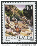Yugoslavia 1986 Folk Dance - Rugovo MiNr 2189 MNH - Neufs