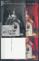 ** 2001/34 Victoria 4 Db-os Emlékív Garnitúra Azonos Sorszámmal (20.000) / Souvenir Sheet Collection Of 4 With Same Numb - Other & Unclassified