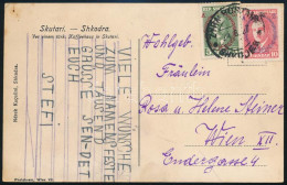 1927 Képeslap Bécsbe / Postcard To Vienna - Andere & Zonder Classificatie