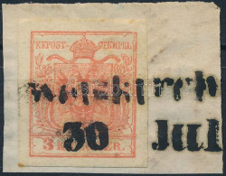 1850 3kr Kivágáson / On Cutting - Other & Unclassified