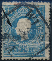 O 1858 15kr Lemezhiba Az Orr Előtt / Plate Flaw - Autres & Non Classés