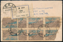 1922 Ajánlott Levél / Registered Cover "BAKU" - Germany - Other & Unclassified