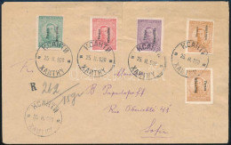 Nyugat-Trákia 1910 Ajánlott Levél Szófiába / Western Thrace 1910 Registered Cover To Sofia - Autres & Non Classés
