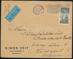 1938 Légi Levél / Airmail Cover - Altri & Non Classificati