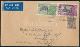 1935 Légi Levél 3 Bélyeggel Bécsbe / Airmail Cover To Vienna With 3 Stamps - Andere & Zonder Classificatie