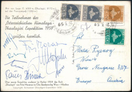 1959 Képeslap Bécsbe / Postcard To Vienna - Other & Unclassified