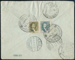 1934 Légi Levél 2 Bélyeggel Ausztriába / Airmail Cover With 2 Stamps To Austria "BAGHDAD AL-MANSUR" - Altri & Non Classificati