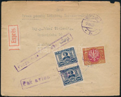 1923 Expressz Légi Levél Krakkóba / Express Airmail Cover To Krakow - Andere & Zonder Classificatie