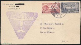 1929 Légi Levél Párizsba / Airmail Cover To Paris - Andere & Zonder Classificatie