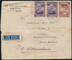 1939 Légi Levél Afrikába / Airmail Cover To Africa - Andere & Zonder Classificatie