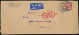 1934 Légi Levél Teheránba / Airmail Cover To Teheran - Autres & Non Classés